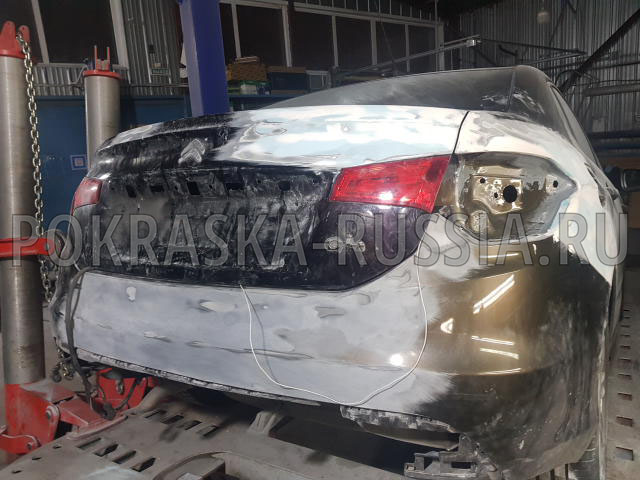 Покраска автомобиля Citroen C4