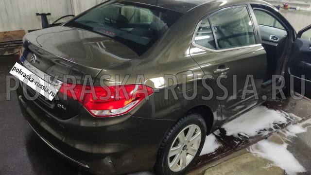 Покраска автомобиля Citroen C4