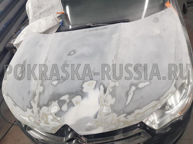 Покраска автомобиля Citroen C4