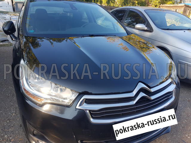 Покраска автомобиля Citroen C4