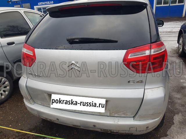Покраска автомобиля Citroen C4 Picasso