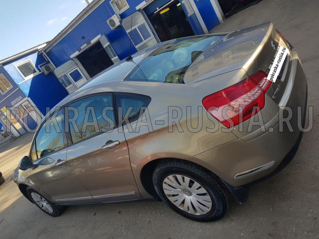 Покраска автомобиля Citroen C5