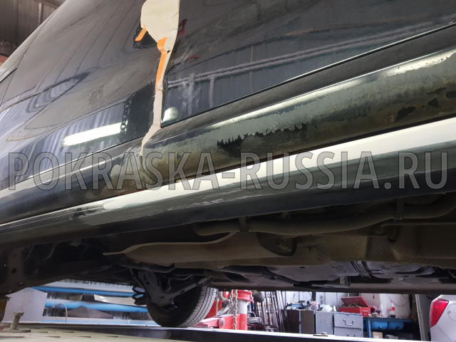 Покраска автомобиля Citroen SpaceTourer