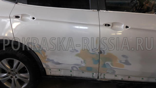 Покраска автомобиля DongFeng AX 7