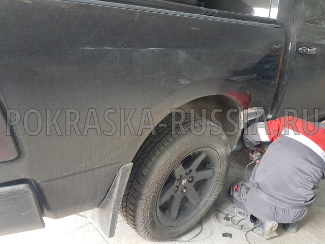 Покраска автомобиля Dodge RAM