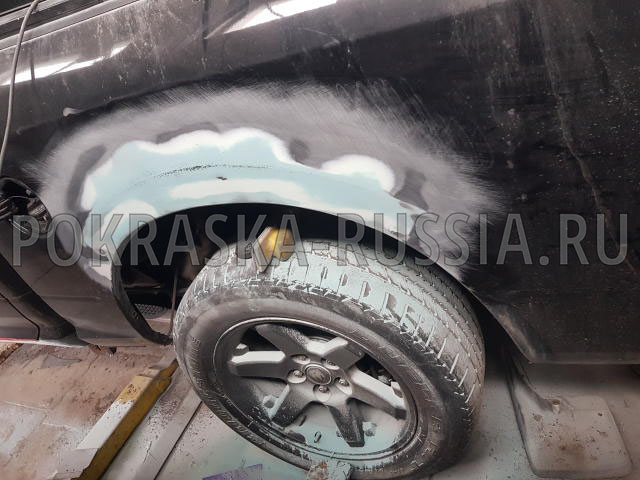 Покраска автомобиля Dodge RAM