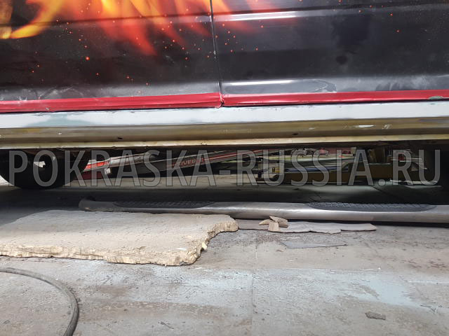 Покраска автомобиля Dodge RAM