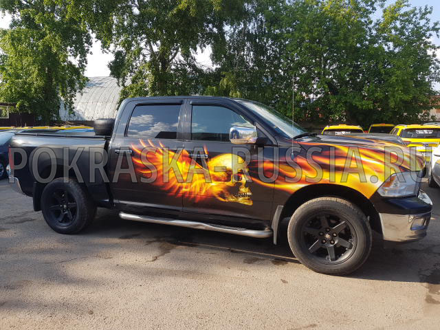 Покраска автомобиля Dodge RAM