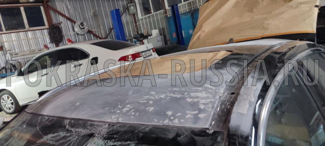 Покраска автомобиля Haval F7x