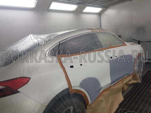 Покраска автомобиля Haval F7x