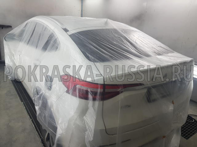 Покраска автомобиля Haval F7x