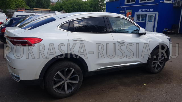 Покраска автомобиля Haval F7x