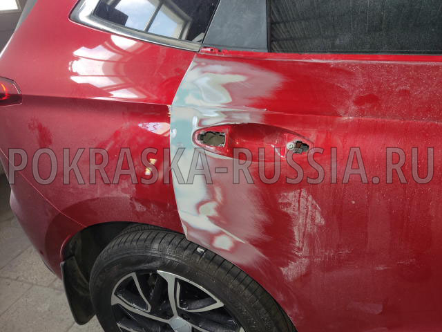 Покраска автомобиля Haval Jolion