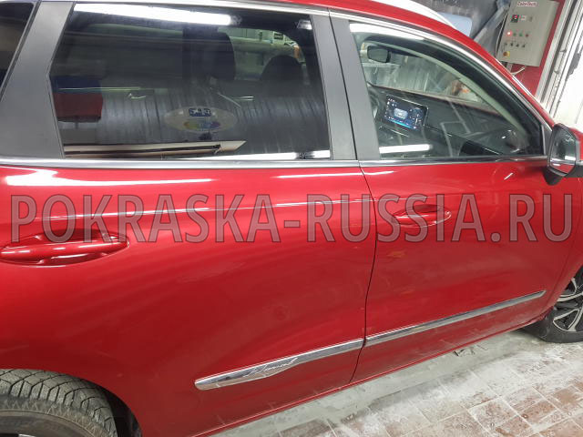 Покраска автомобиля Haval Jolion