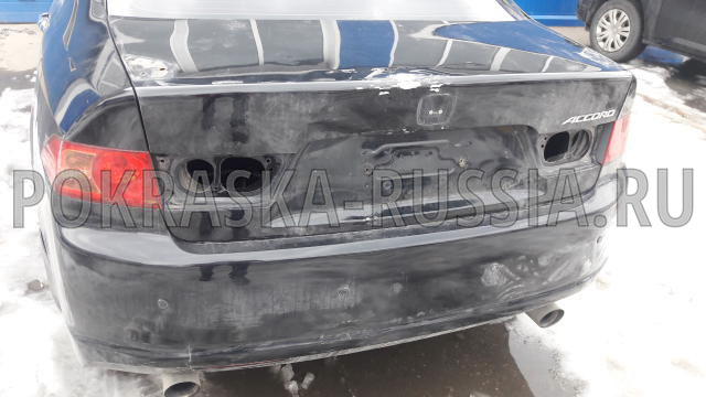 Покраска автомобиля Honda Accord