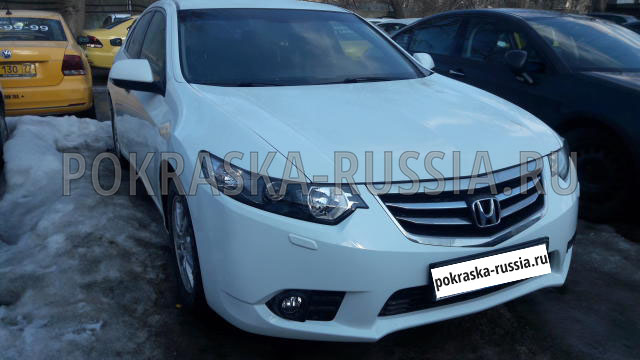 Покраска honda accord -12
