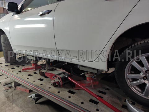 Кузовной ремонт автомобиля honda accord