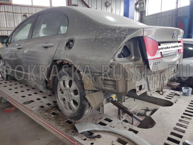 Покраска автомобиля Honda Civic