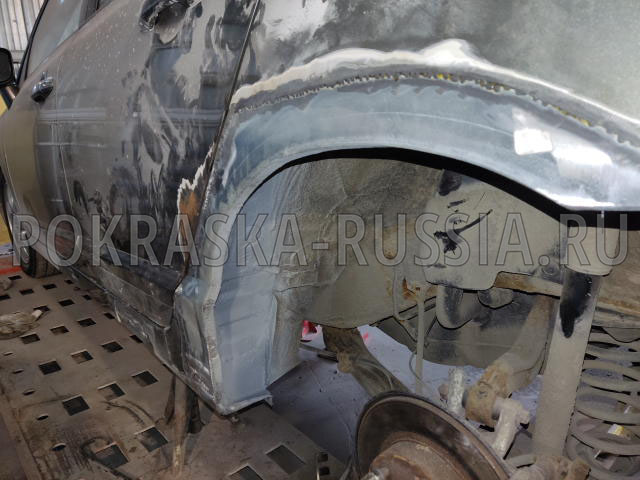 Покраска автомобиля Honda Civic