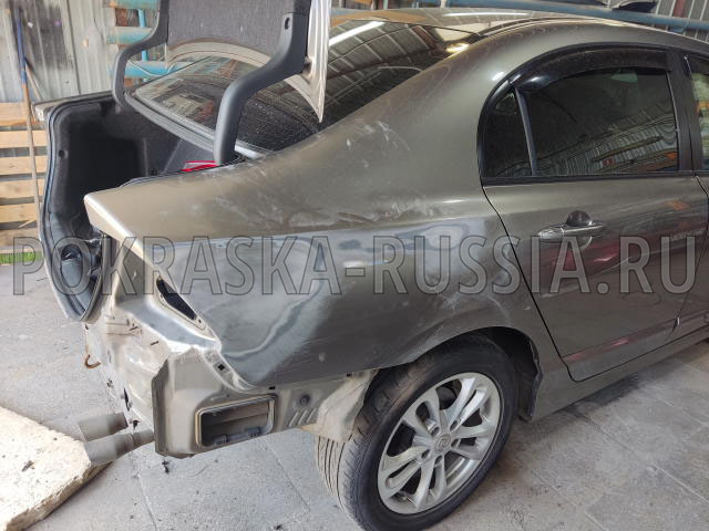 Покраска автомобиля Honda Civic 2