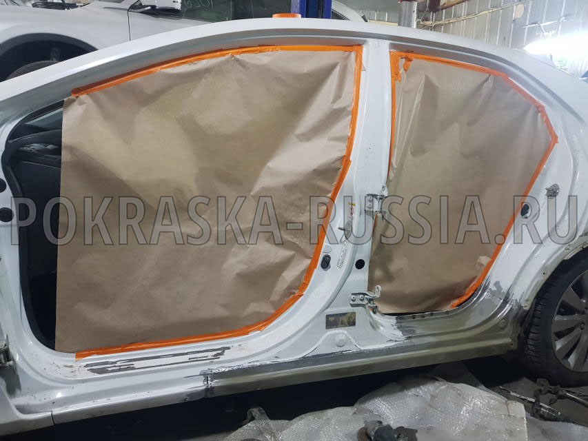 Покраска автомобиля Honda Civic