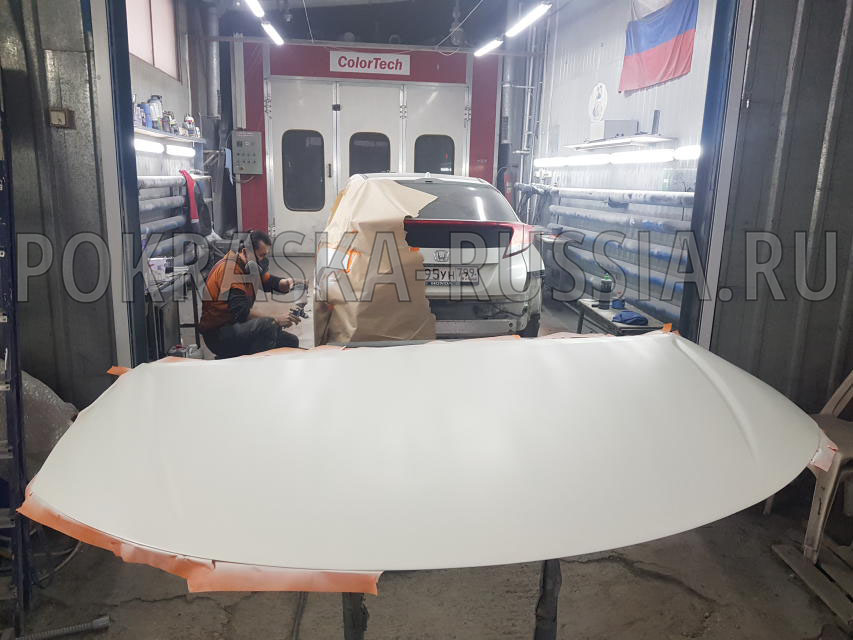 Покраска автомобиля Honda Civic