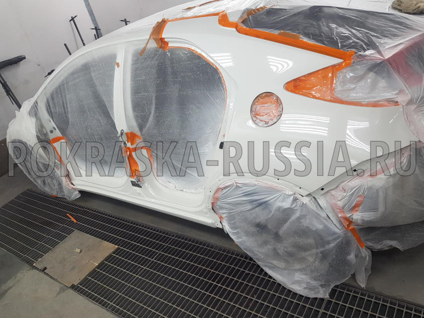 Покраска автомобиля Honda Civic