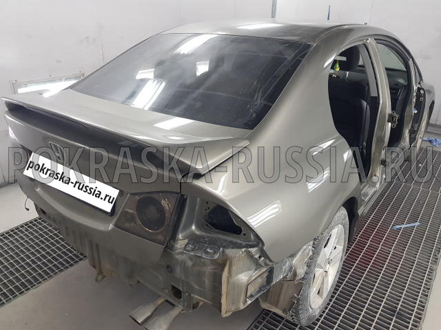 Покраска автомобиля Honda Civic