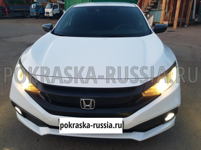 Покраска автомобиля Honda Civic Sport