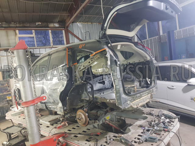 Покраска автомобиля Honda CR-V