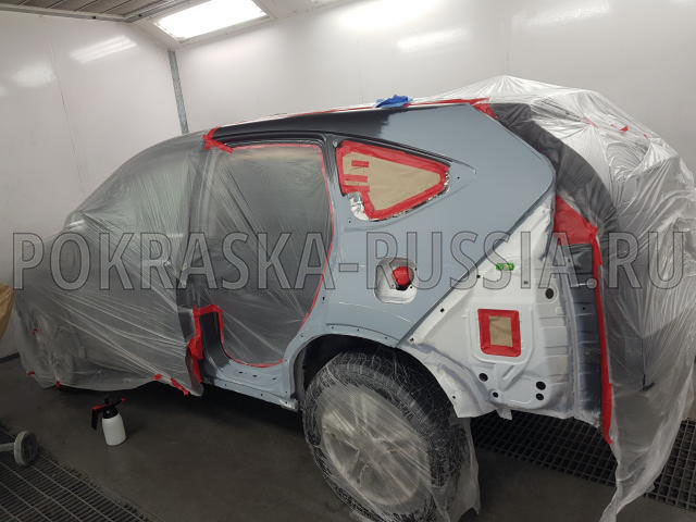 Покраска автомобиля Honda CR-V