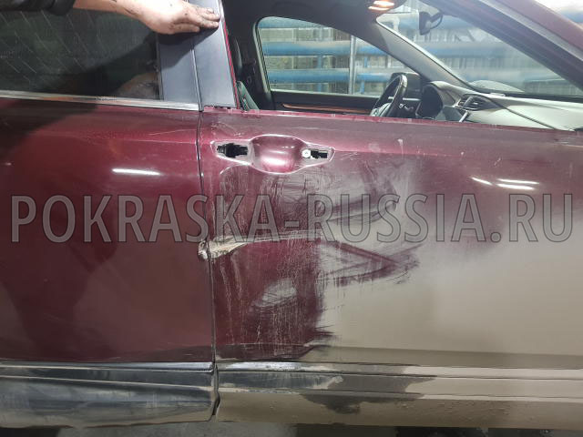 Покраска автомобиля Honda CR-V