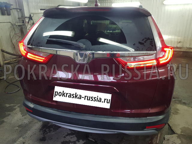 Покраска автомобиля Honda CR-V