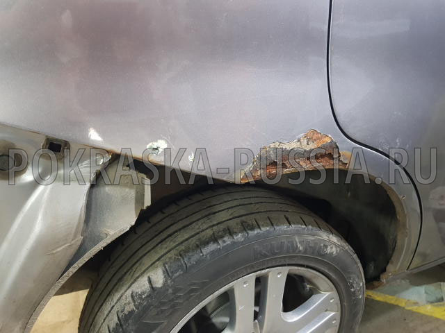 Покраска автомобиля Honda Jazz 2