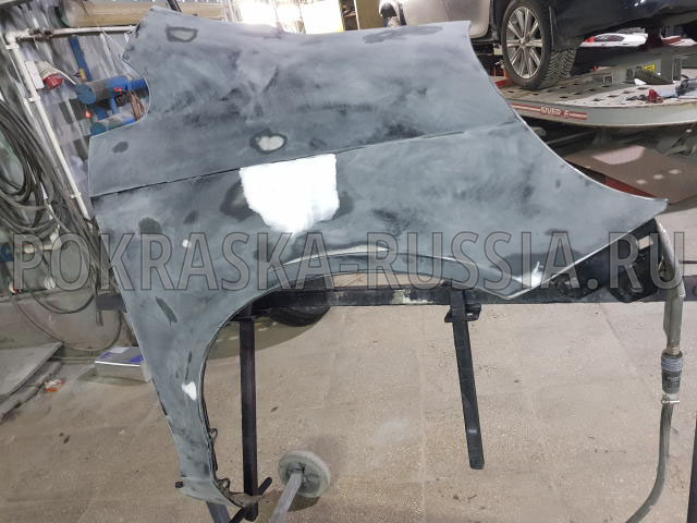 Покраска автомобиля Honda Jazz 2