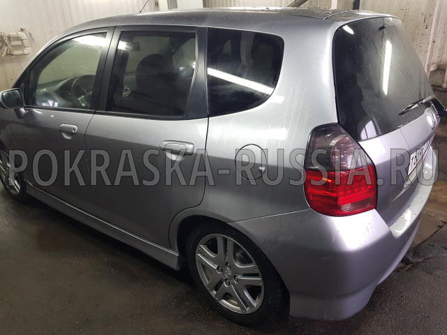Покраска автомобиля Honda Jazz 2