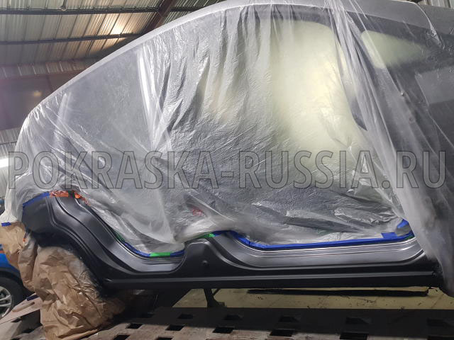 Покраска автомобиля Honda Jazz