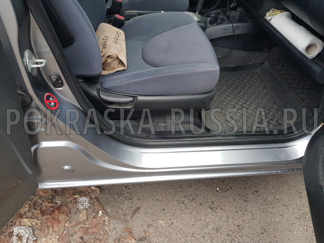 Покраска автомобиля Honda Jazz