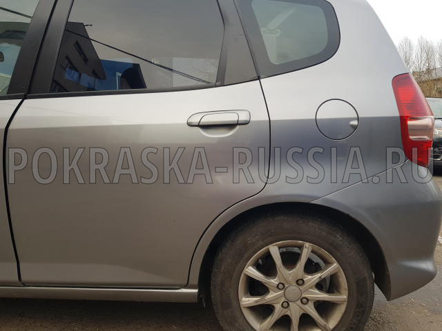 Покраска автомобиля Honda Jazz