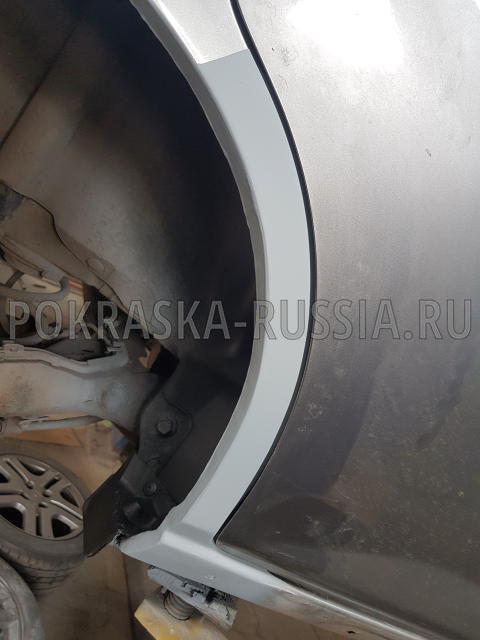 Покраска автомобиля Honda Jazz