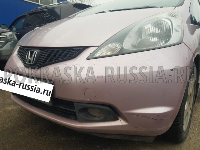 Покраска автомобиля Honda Jazz