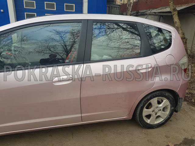 Покраска автомобиля Honda Jazz