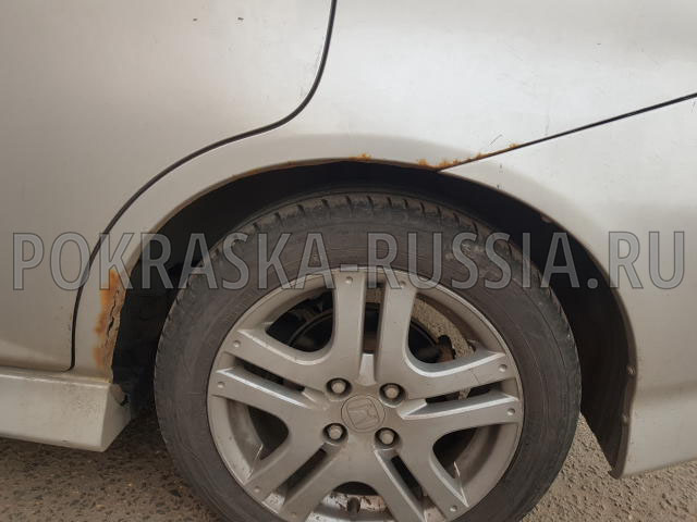 Покраска автомобиля Honda Jazz