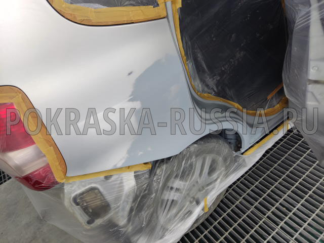 Покраска автомобиля Honda Jazz