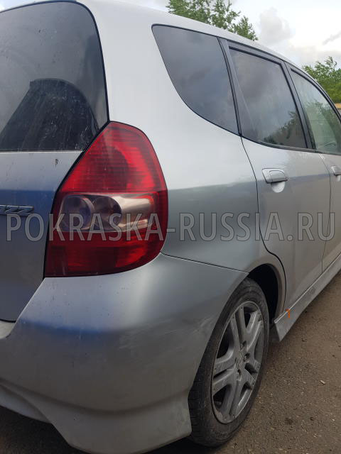 Покраска автомобиля Honda Jazz