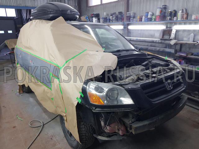 Покраска автомобиля Honda Pilot