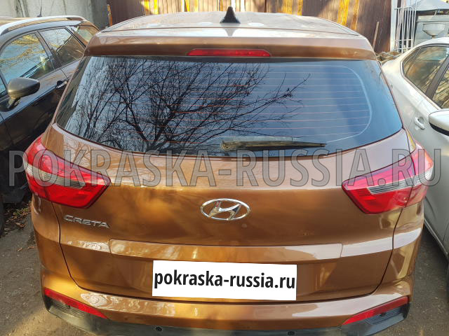 Покраска автомобиля Hyundai Creta
