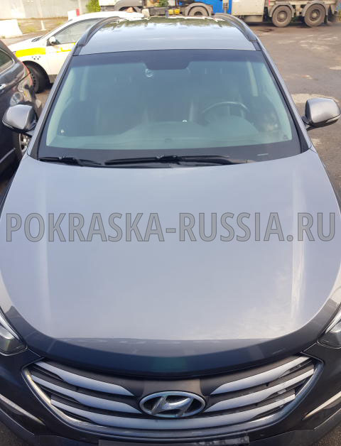 Покраска автомобиля Hyundai Santa Fe