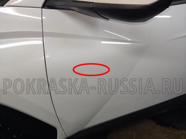Покраска автомобиля Hyundai Tucson
