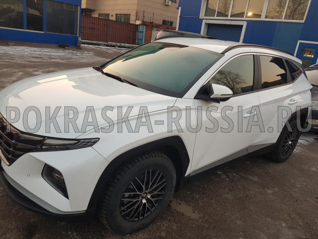 Покраска автомобиля Hyundai Tucson